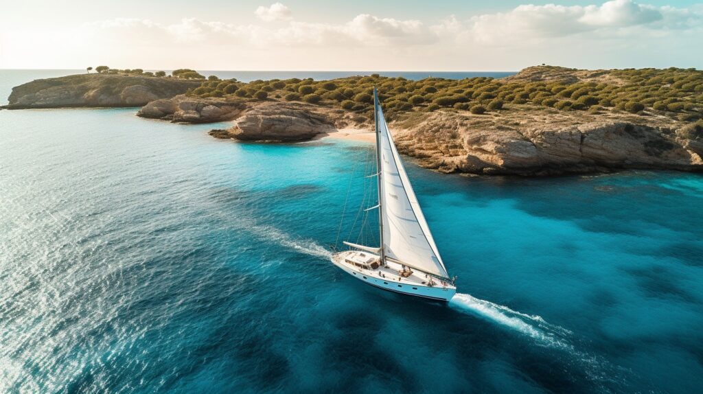 Mitsegeln auf einer Yacht ist für Kinder das Größte.