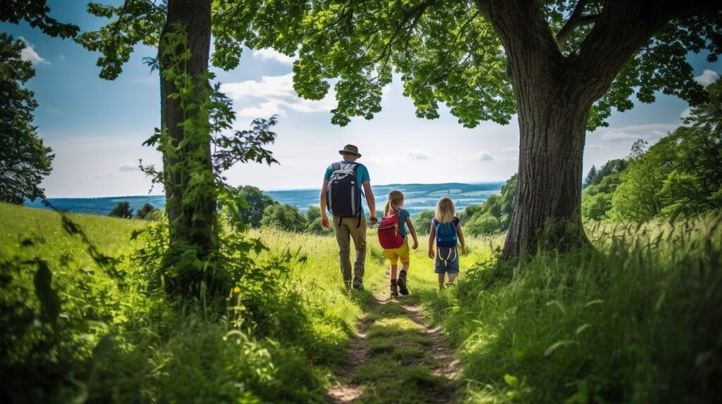 Wandern mit Kindern in Franken