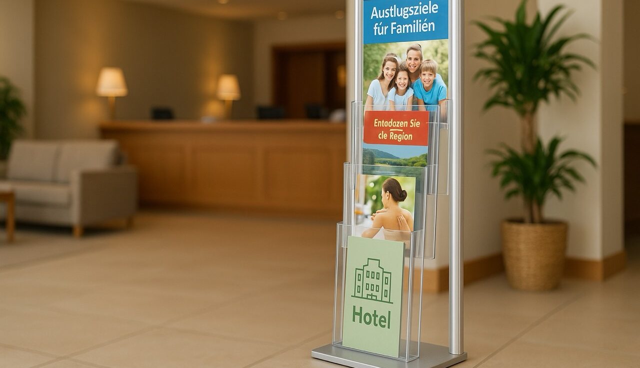 Prospektständer für Hotels